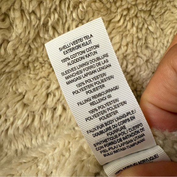 Lucky Brand Woman’s Sherpa Lined Denim Trucker Jacket - Picture 8 of 9